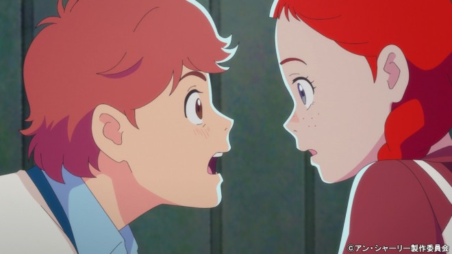 The new anime series Anne Shirley